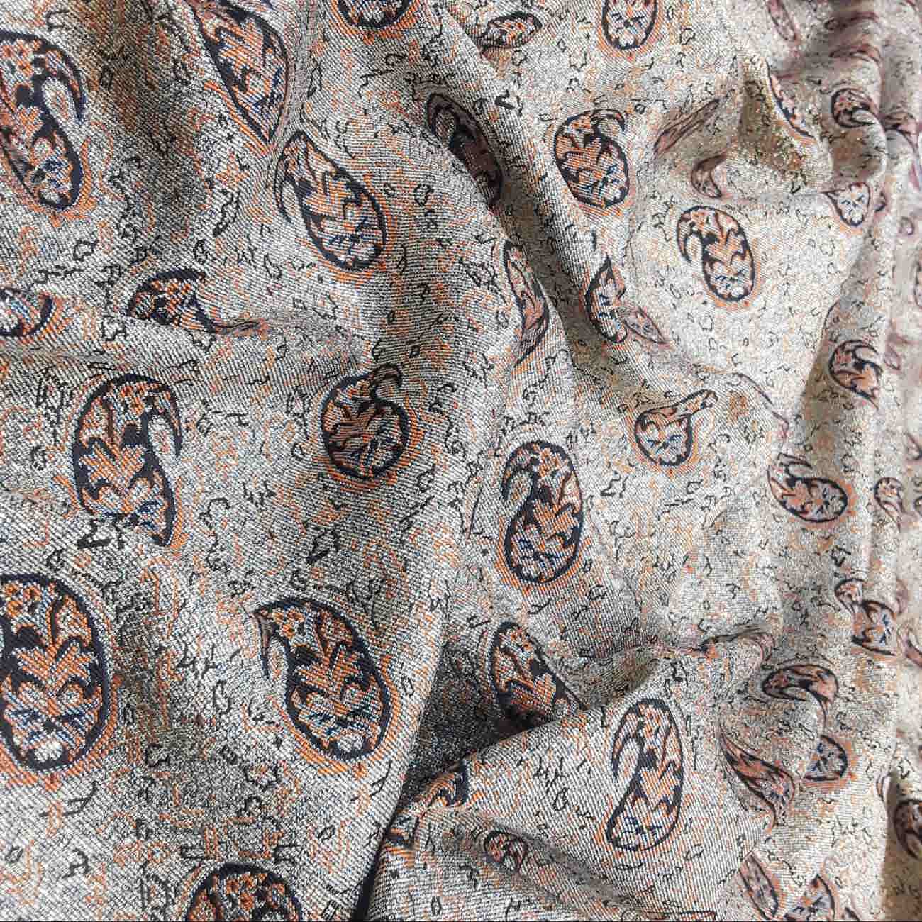 Price and Buy Persian Termeh Fabric Adorned in Classic Paisley Design_69008a5e8cdca.jpeg Price and Buy Persian Termeh Fabric Adorned in Classic Paisley Design - Image 1