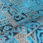 Price and Buy Persian Termeh Fabric Elegant in Paisley Design - Image 3