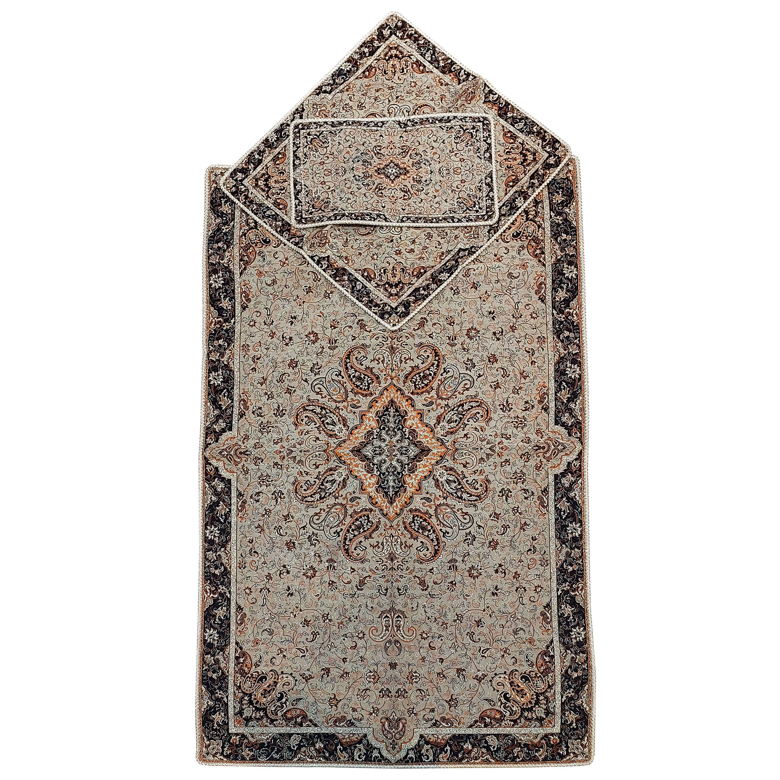 Price and Buy Persian Termeh Prayer Mat Elegant Thin Design Sajadah Paisley_69000f4aa63cc.jpeg Price and Buy Persian Termeh Prayer Mat Elegant Thin Design Sajadah Paisley - Image 1