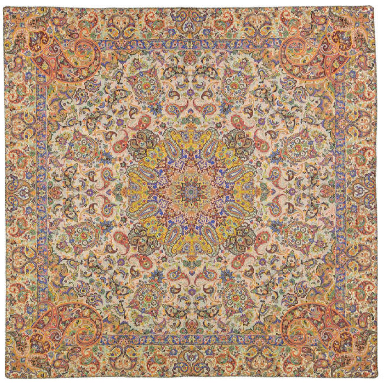 Price and Buy Persian Termeh Tablecloth Luxurious with Floral Pattern Arghava