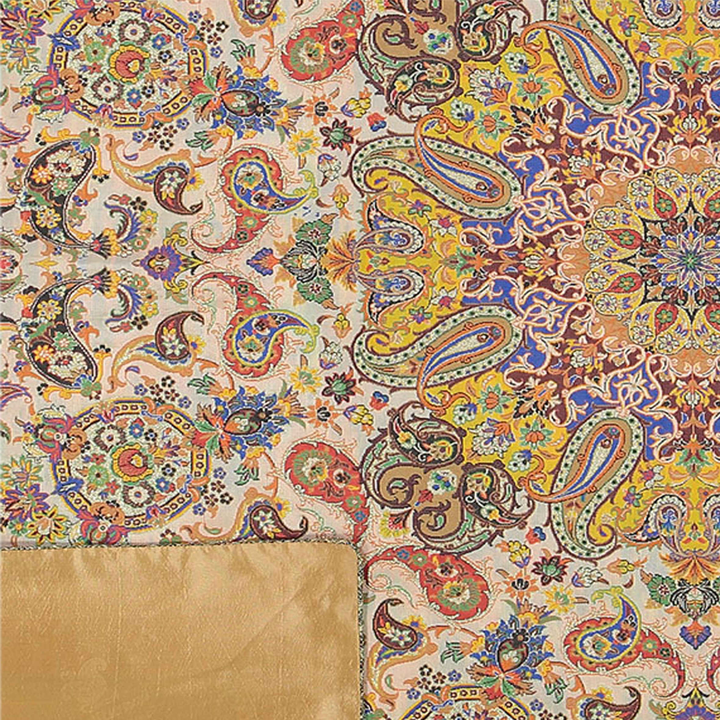 Price and Buy Persian Termeh Tablecloth Luxurious with Floral Pattern Arghava - Image 3