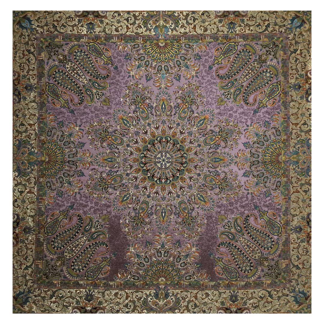 Price and Buy Persian Termeh Tablecloth Luxurious with Floral Pattern Ordibehesht