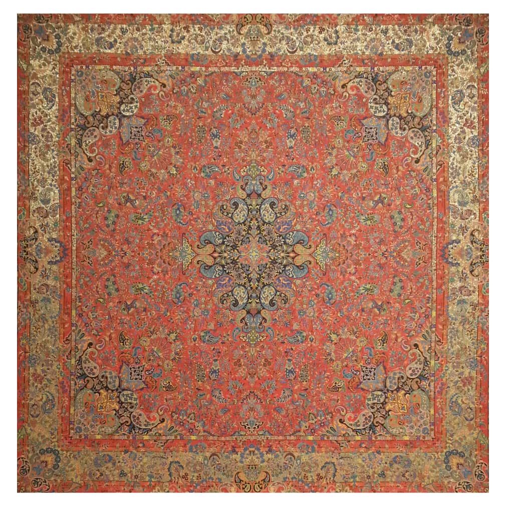 Price and Buy Persian Termeh Tablecloth Luxurious with Floral Pattern Sepehr