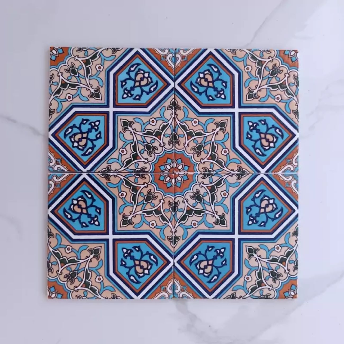 Price and Buy Persian Tiles –  Wall and Floor Installation Perfect for Interior Elegance 25 Pcs_690203d3b411b.jpeg Price and Buy Persian Tiles –  Wall and Floor Installation Perfect for Interior Elegance 25 Pcs - Image 1