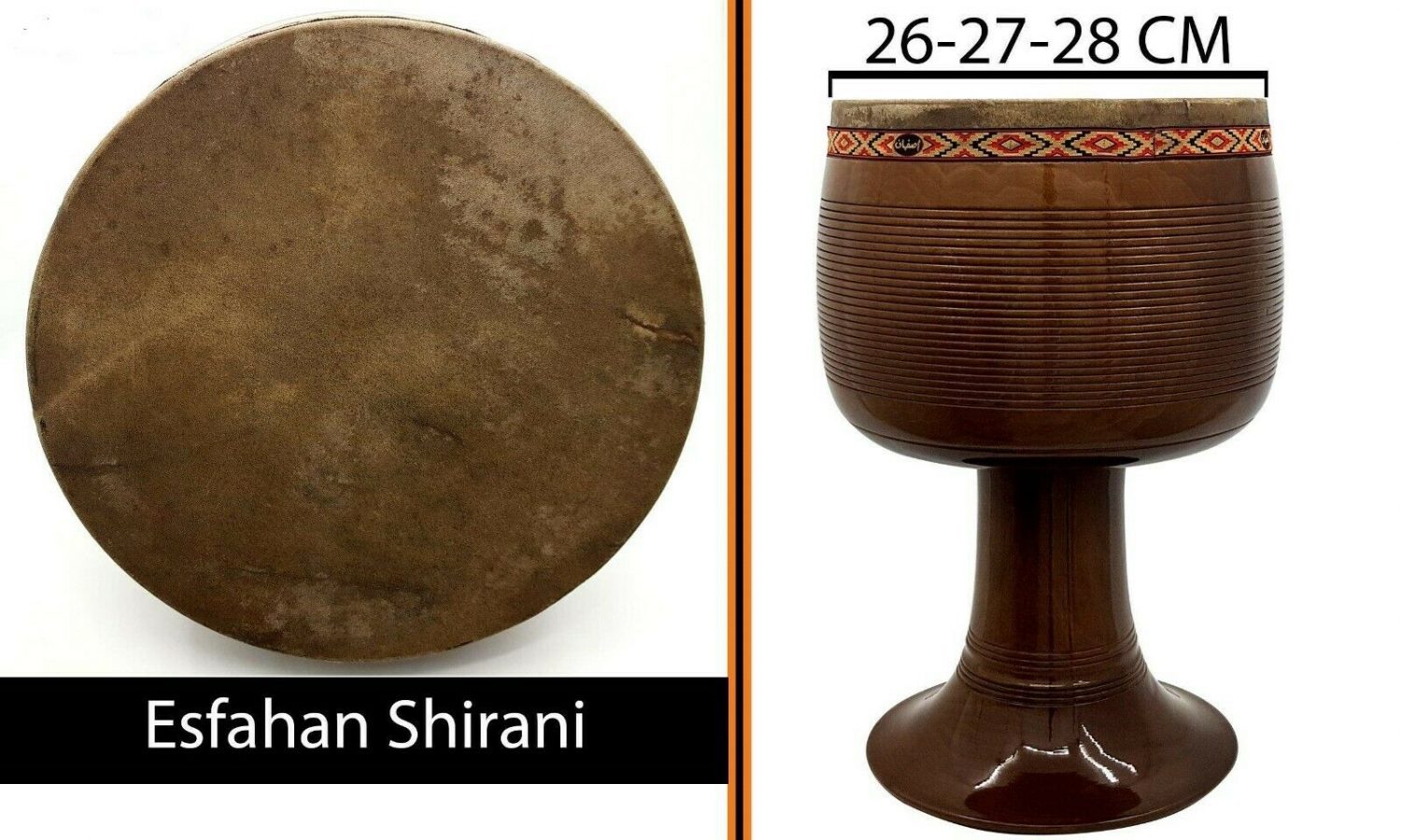 Price and Buy Persian Tombak Drum – Shirani 1 Stamp Model - Image 3