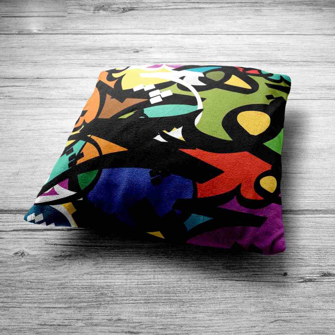 Price and Buy Persian Velvet Cushion Cover – Calligraphy C503 Design (Set of 2) - Image 4