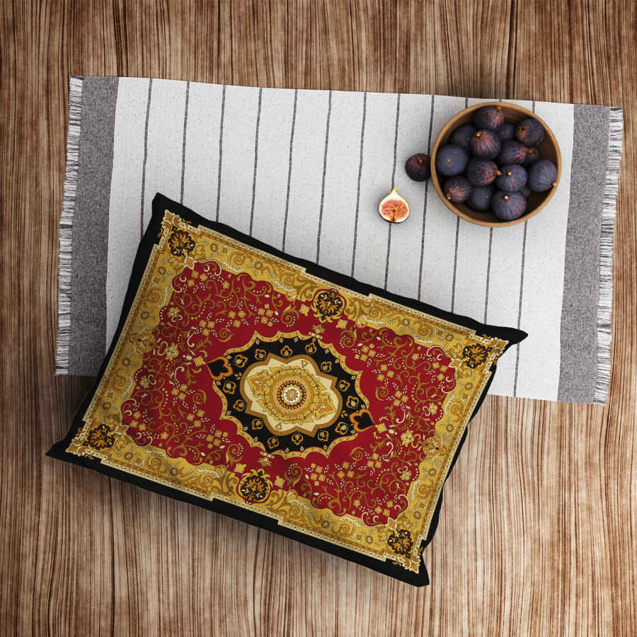 Price and Buy Persian Velvet Pillowcase – Standard Sized Model Janat – Elegant and Comfortable (x2) - Image 3