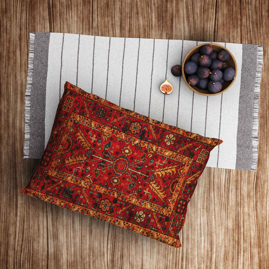 Price and Buy Persian Velvet Pillowcase – Standard Sized Model Panah – Refined Design (x2) - Image 3