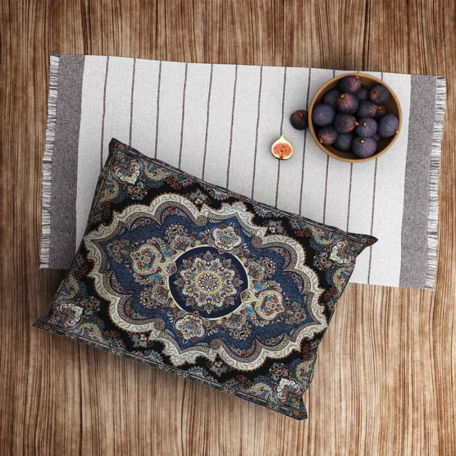 Price and Buy Persian Velvet Pillowcase – Standard Sized Model Sonati – Elegant and Comfortable (x2) - Image 3