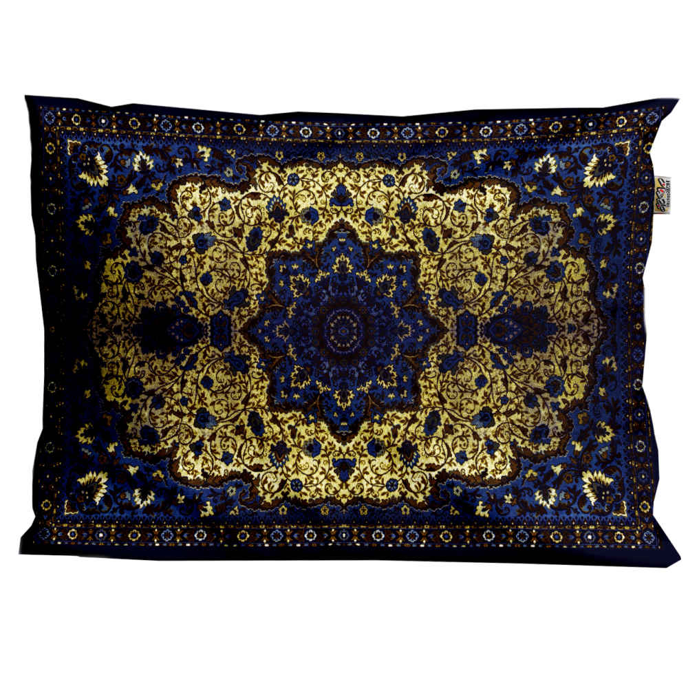 Price and Buy Persian Velvet Pillowcase – Standard Sized with Traditional Design (x2)
