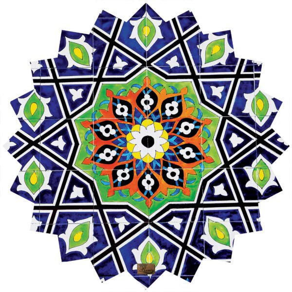 Price and Buy Persian Velvet Tablecloth with Mosaic Tile Design Blue_68ff29607de28.jpeg Price and Buy Persian Velvet Tablecloth with Mosaic Tile Design Blue