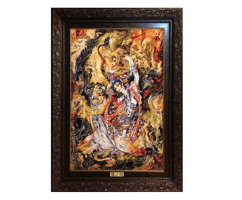 Price and Buy Persian Wall Hanging Rug from Tabriz Depicting Miniature M34
