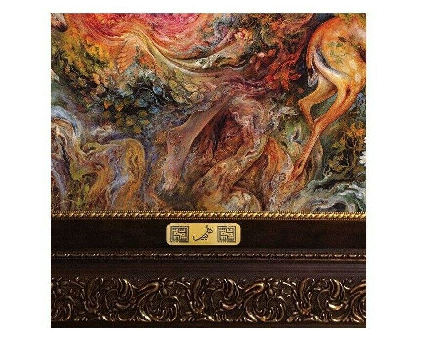 Price and Buy Persian Wall Hanging Rug from Tabriz Depicting Miniature M5 - Image 5