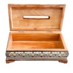 Price and Buy Persian Waste Basket & Tissue Box – Khatamkari Tarokh - Image 3
