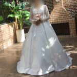 Price and Buy Persian Wedding & Bridal Dress – Arabic Style with Sweetheart Neckline - Image 4