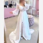 Price and Buy Persian Wedding Dress – Arabic Style with Lace Sleeve, Chic & Lux