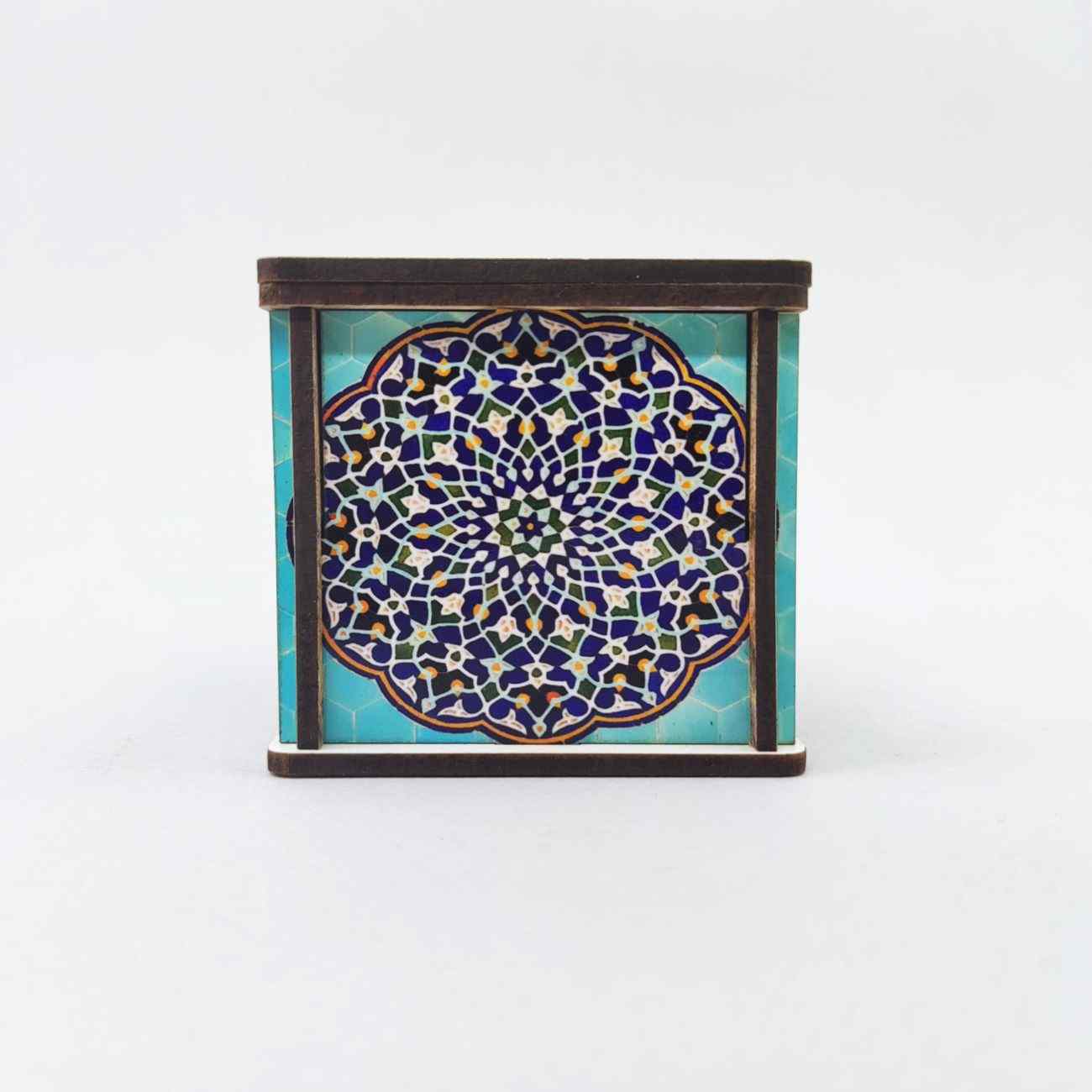 Price and Buy Persian Wooden Cube Tealight Holder Eslimi - Image 5