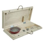 Price and Buy Persian Wooden Korsi Table with Heater Compact & Portable for Travel