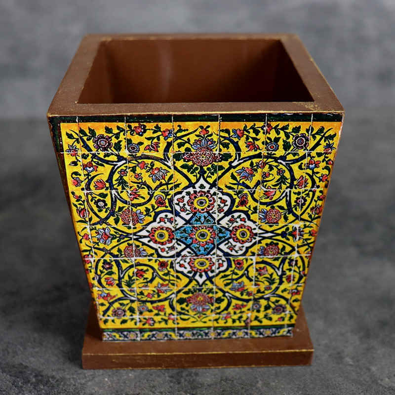 Price and Buy Persian Wooden Makeup Brush Holder Model Tile - Image 3