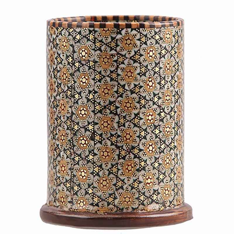 Price and Buy Persian Wooden Makeup Holder – Khatam Kari Enameling Art