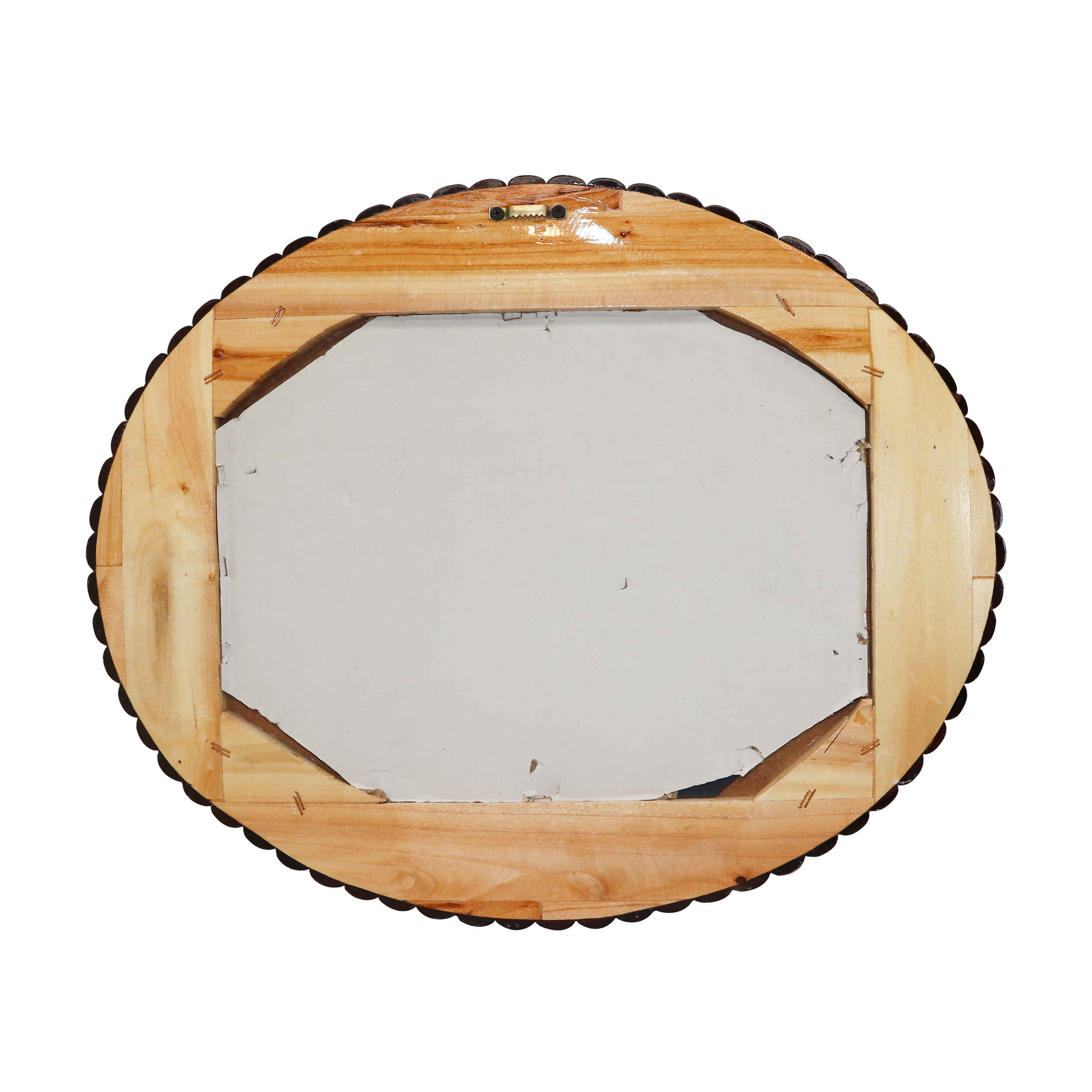 Price and Buy Persian Wooden Mirror Frame – Khatamkari Ellipse Model - Image 3