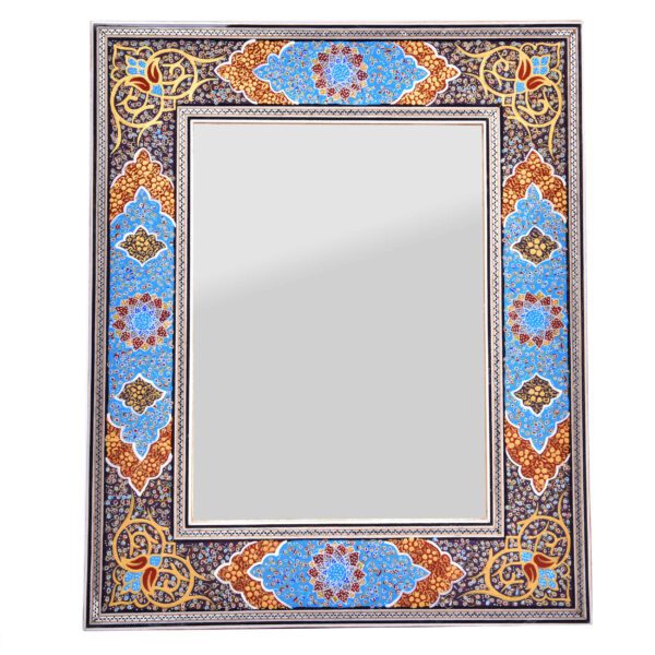 Price and Buy Persian Wooden Mirror Frame – Khatamkari Mahor Design_68ff4d773c29a.jpeg Price and Buy Persian Wooden Mirror Frame – Khatamkari Mahor Design