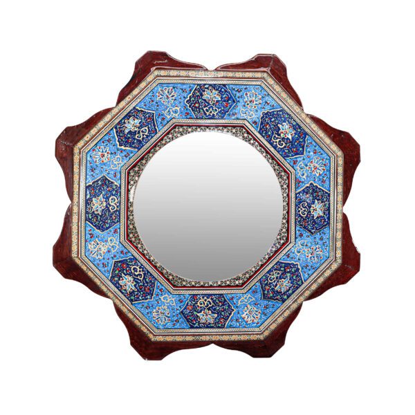 Price and Buy Persian Wooden Mirror Frame – Khatamkari Octagonal Model_68ff641b9ab4a.jpeg Price and Buy Persian Wooden Mirror Frame – Khatamkari Octagonal Model