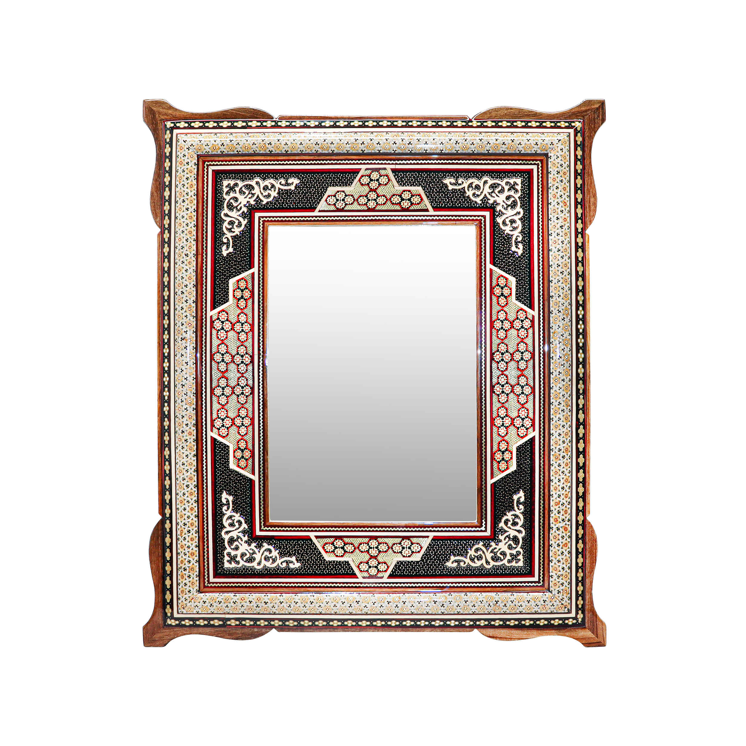 Price and Buy Persian Wooden Mirror Frame – Khatamkari Wall Mirror