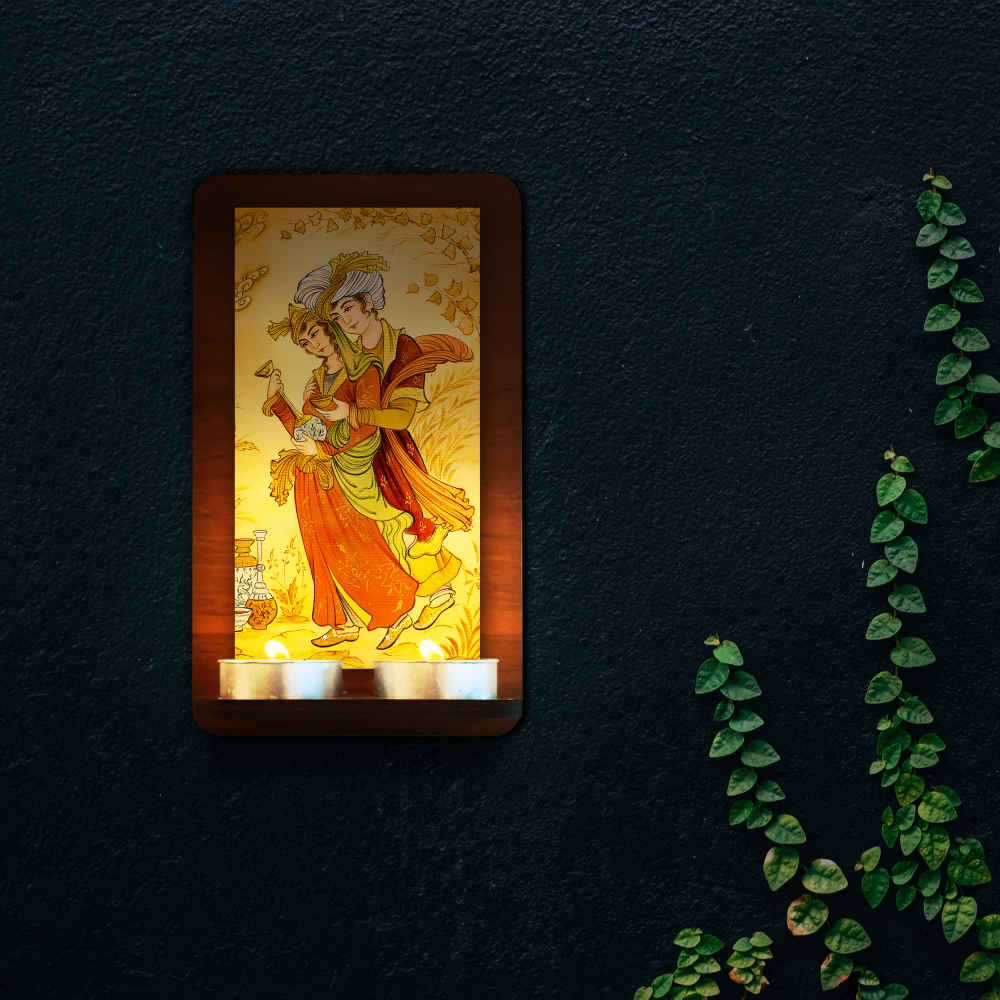 Price and Buy Persian Wooden Tealight Wall Sconce Bardia (x2) - Image 4