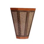 Price and Buy Persian Wooden Waste Basket – Khatamkari Geometric Design