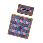 Price and Buy Persian Wooden Waste Basket & Tissue Box Set – Nina - Image 3