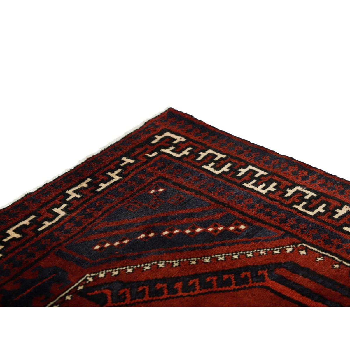 Price and Buy Persian Wool Carpet Hand-Knotted in Chaharmahal & Bakhtiari Iliati Red - Image 6