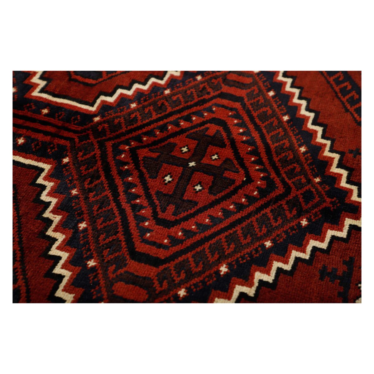 Price and Buy Persian Wool Carpet Hand-Knotted in Chaharmahal & Bakhtiari Iliati Red - Image 7