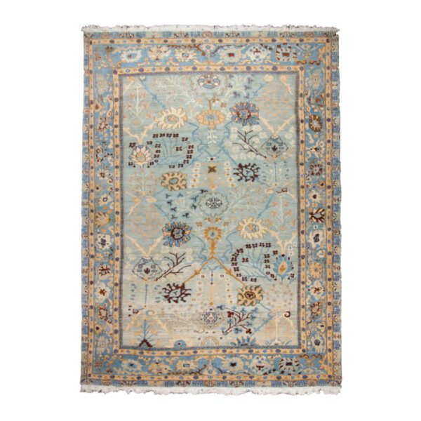Price and Buy Persian Wool Carpet Hand-Knotted in Isfahan Floral Bordered Light Blue_68fedee9cccd2.jpeg Price and Buy Persian Wool Carpet Hand-Knotted in Isfahan Floral Bordered Light Blue