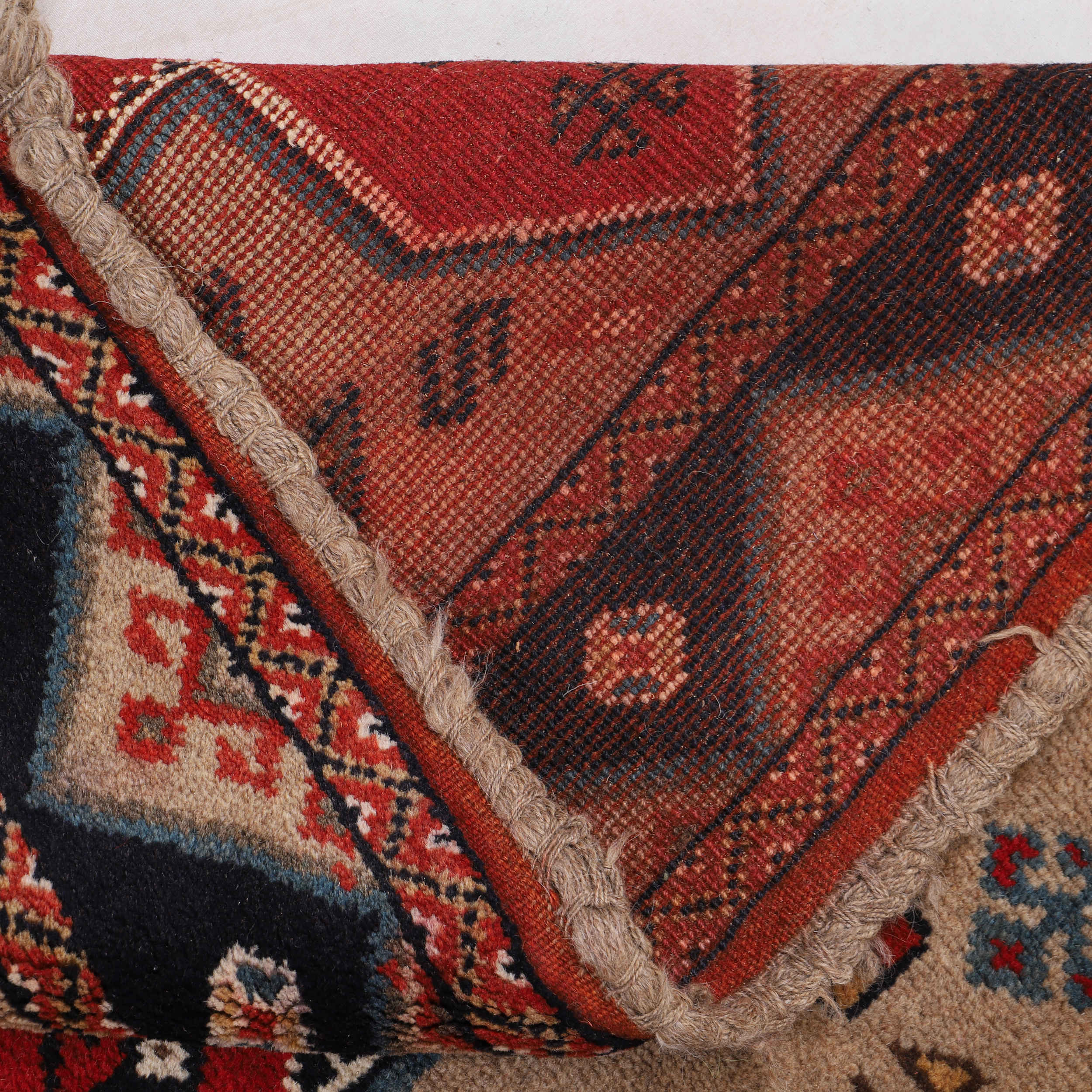 Price and Buy Persian Wool Carpet Hand-Knotted in Khorasan Iliati Red - Image 5