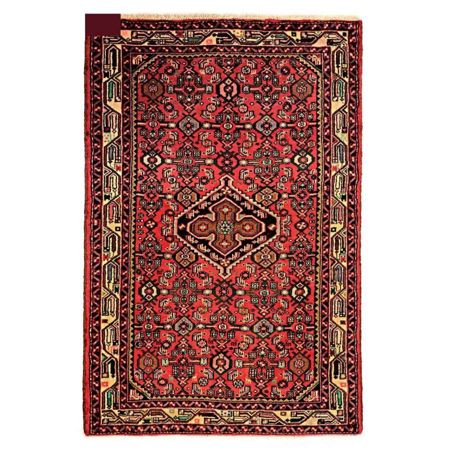 Price and Buy Persian Wool Carpet Hand-Knotted with Intricately Medallion Design Nour - Image 3