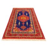Price and Buy Persian Wool Carpet Hand-Knotted with Medallion design 2.5 Meter Red