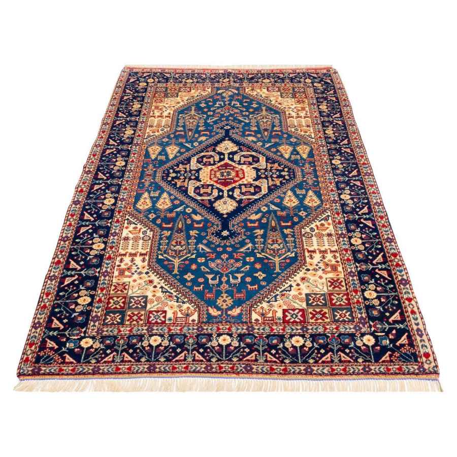 Price and Buy Persian Wool Carpet Hand-Knotted with Medallion design Model Karimi