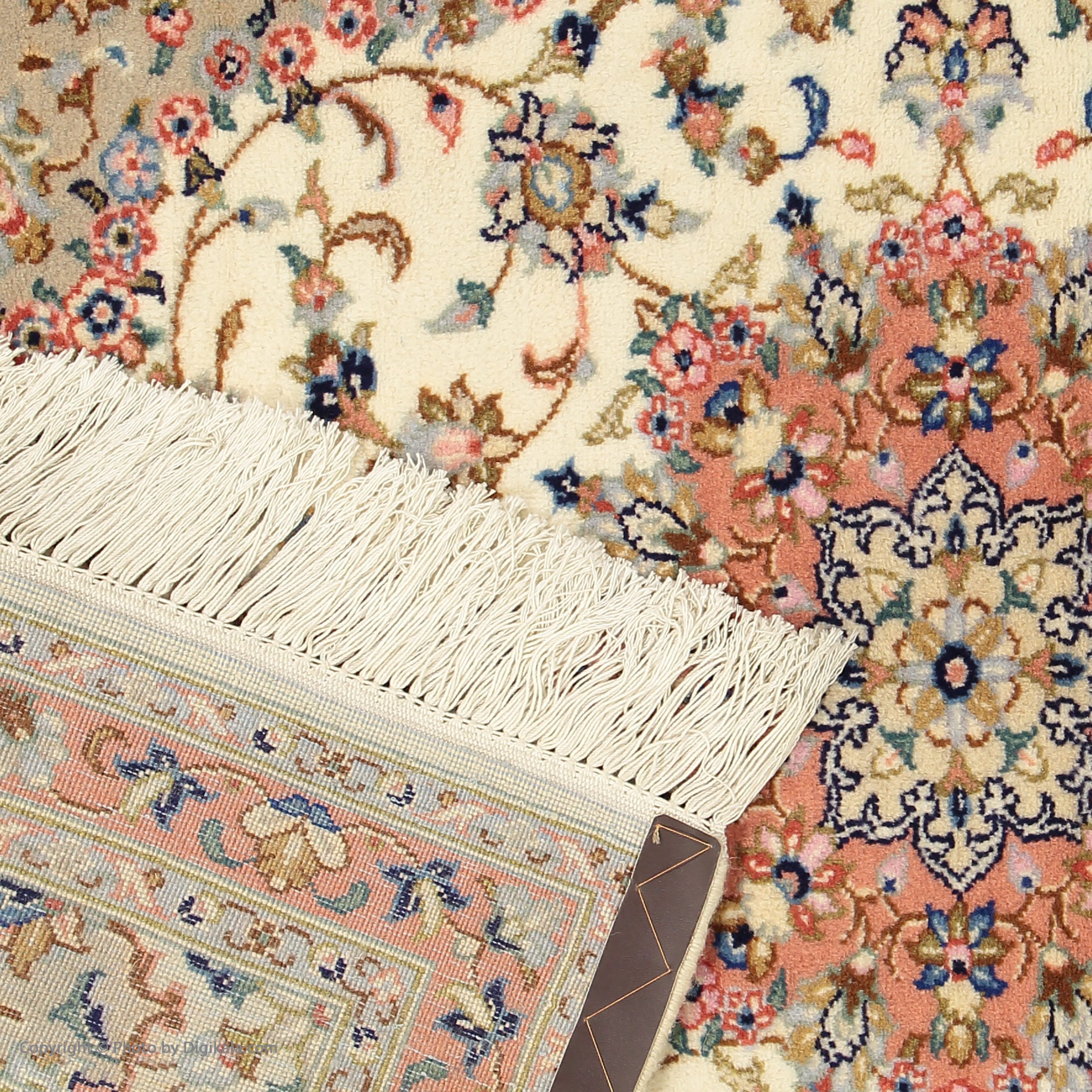 Price and Buy Persian Wool Carpet Hand-Knotted with Medallion design Model Nahal - Image 3