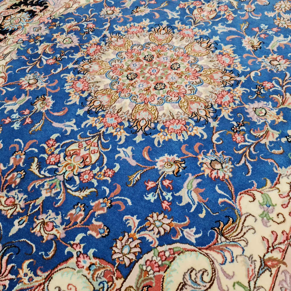 Price and Buy Persian Wool Carpet Hand-Knotted with Medallion design Model Yosra - Image 5