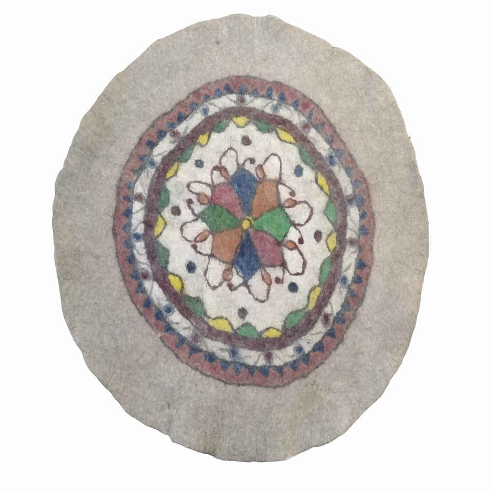 Price and Buy Persian Wool Felt Rug 100% Natural and Handmade Gerd
