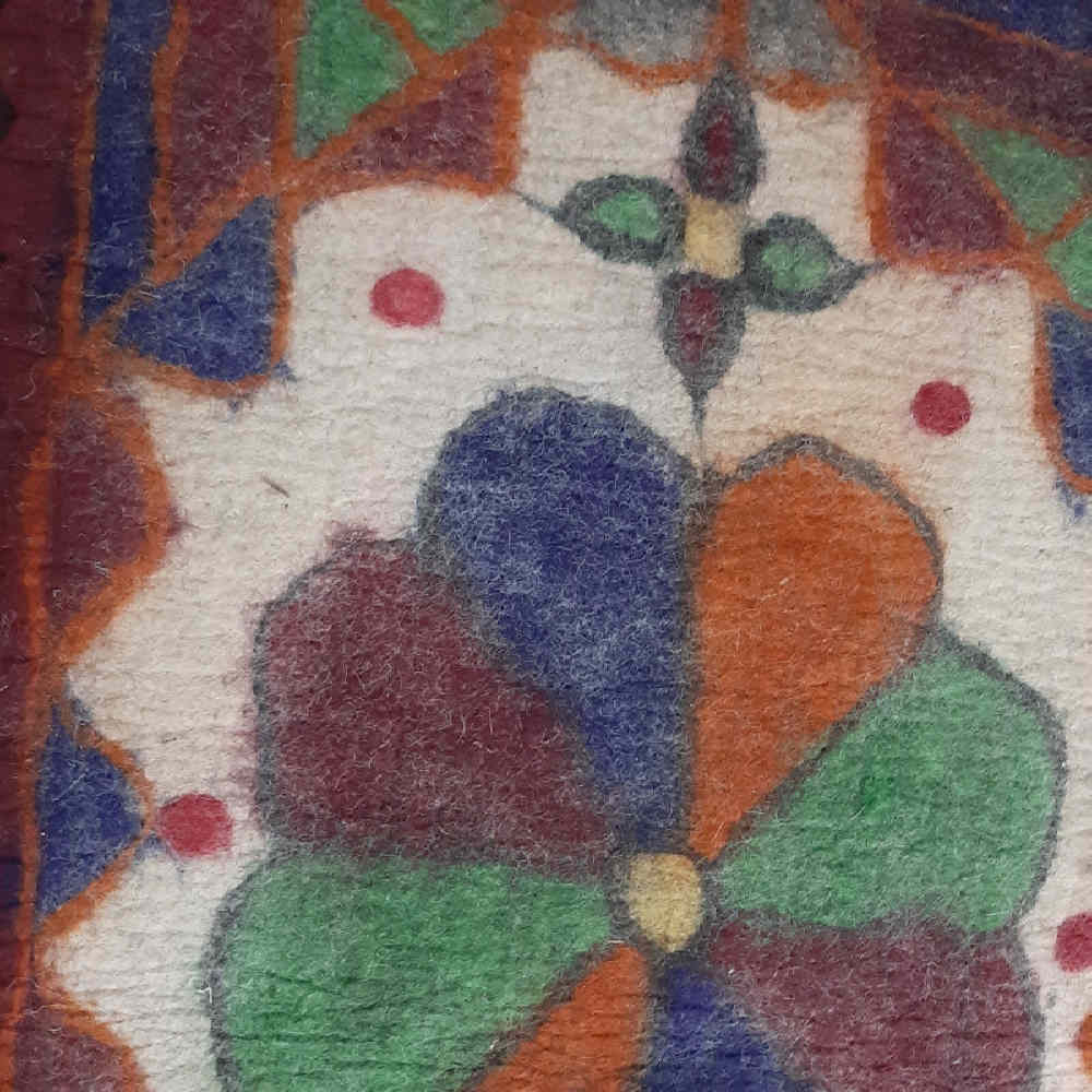 Price and Buy Persian Wool Felt Rug 100% Natural and Handmade Mana - Image 4