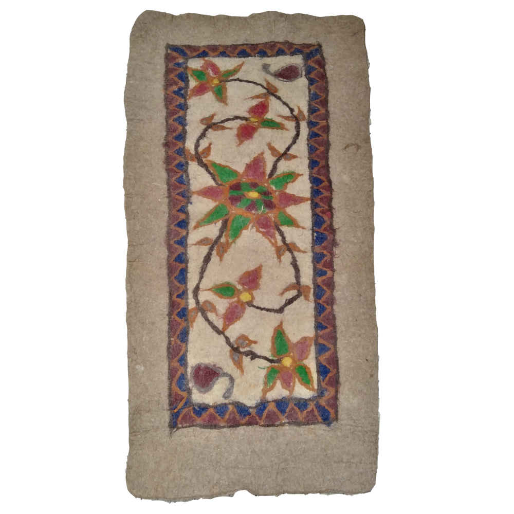 Price and Buy Persian Wool Felt Rug 100% Natural and Handmade Ramin