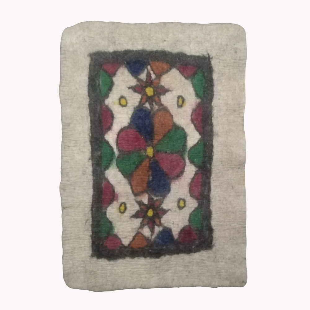 Price and Buy Persian Wool Felt Rug 100% Natural and Handmade Rokhsar