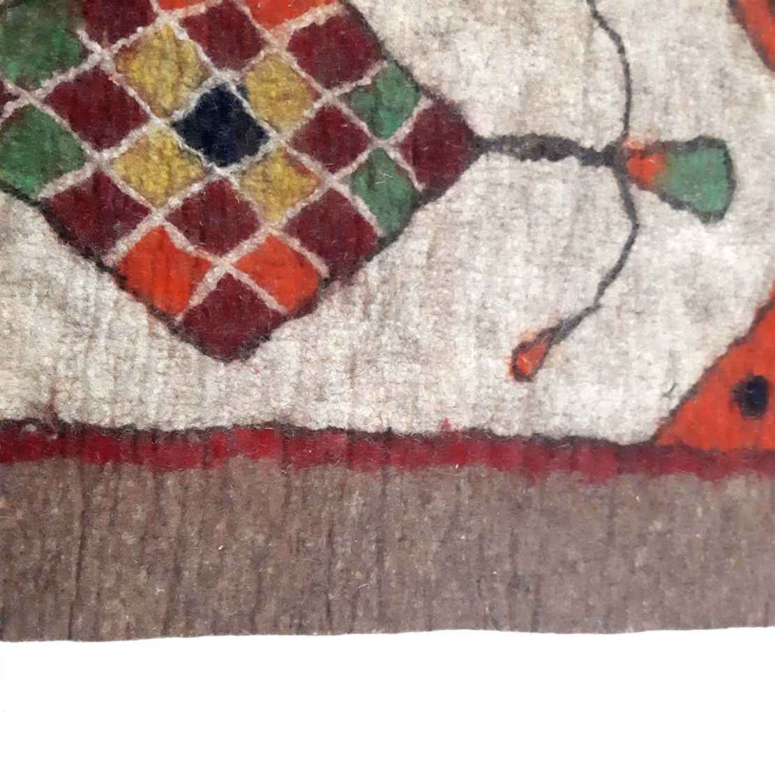 Price and Buy Persian Wool Felt Rug 100% Natural and Handmade Teb306 - Image 3
