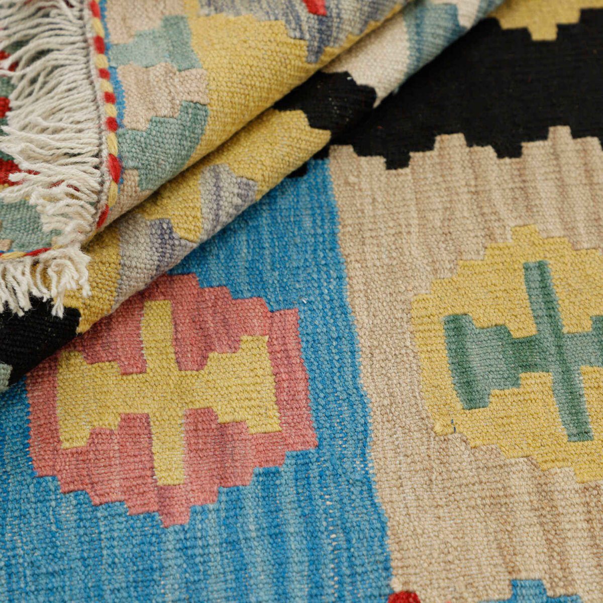 Price and Buy Persian Wool Kilim Rug Handwoven Genuine in Fars Qashqai - Image 3