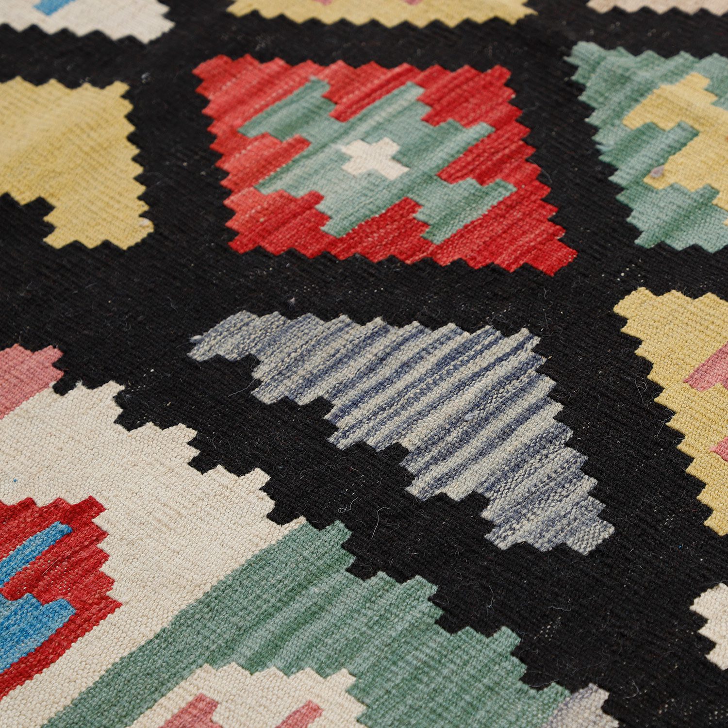 Price and Buy Persian Wool Kilim Rug Handwoven Genuine in Fars Qashqai - Image 5