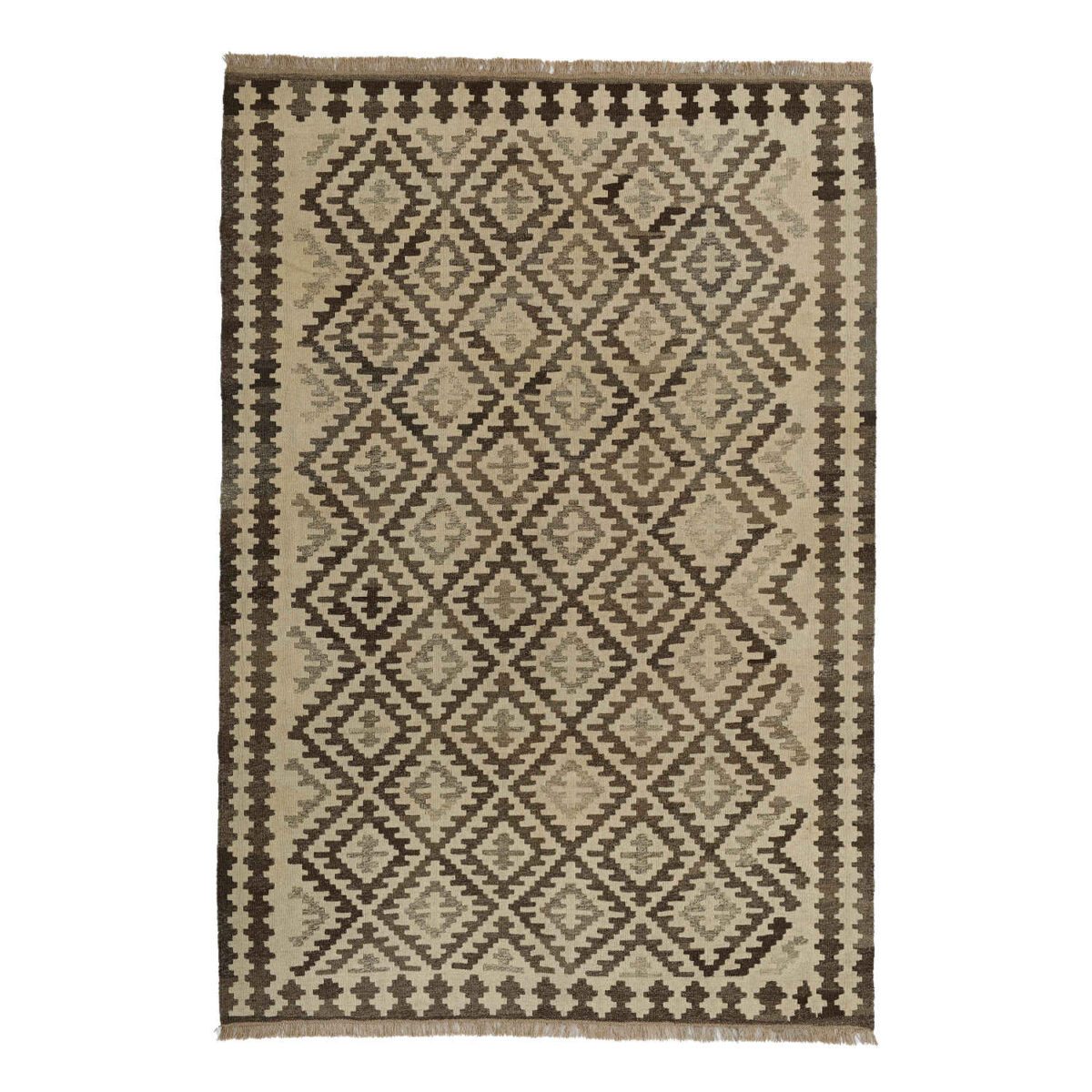 Price and Buy Persian Wool Kilim Rug Handwoven in Fars Qashqai Geometric