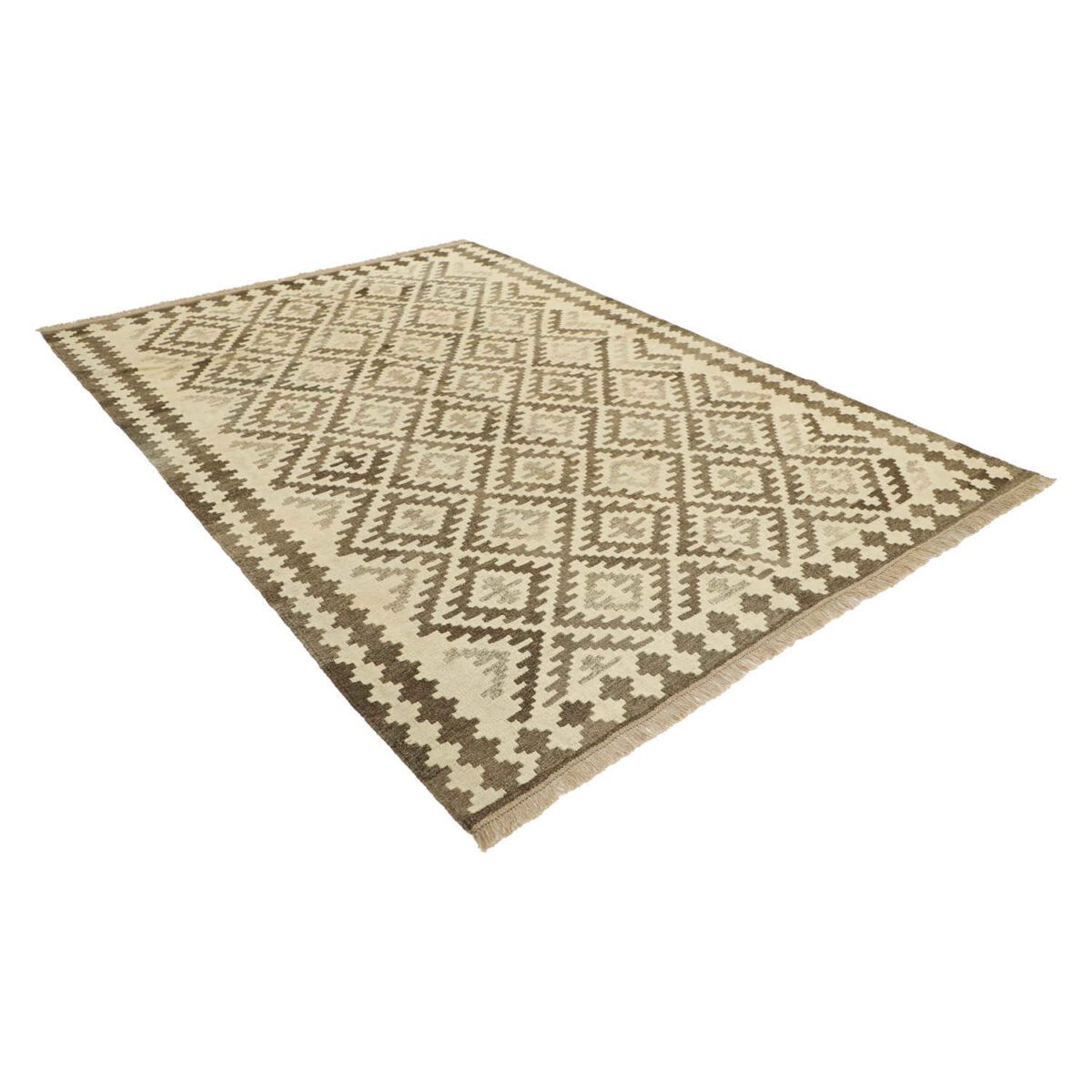 Price and Buy Persian Wool Kilim Rug Handwoven in Fars Qashqai Geometric - Image 7