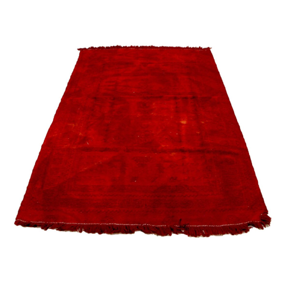 Price and Buy Persian Wool Kilim Rug Handwoven in Khorasan Red - Image 4